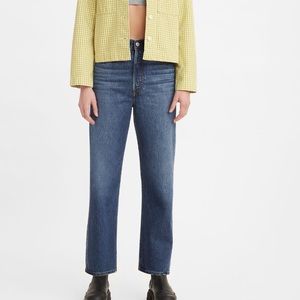 Levis rib cage size 28 dark wash NWOT never work